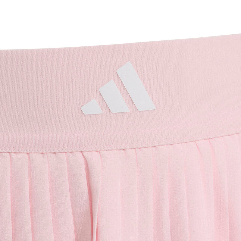 Adidas Girls' Club Pleated Skirt (Distilled Pink)