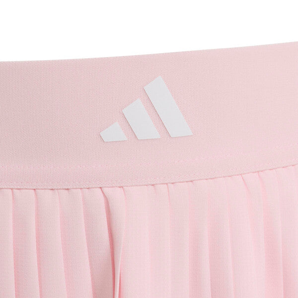 Adidas Girls' Club Pleated Skirt (Distilled Pink)