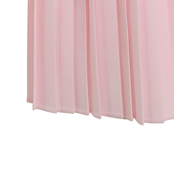 Adidas Girls' Club Pleated Skirt (Distilled Pink)