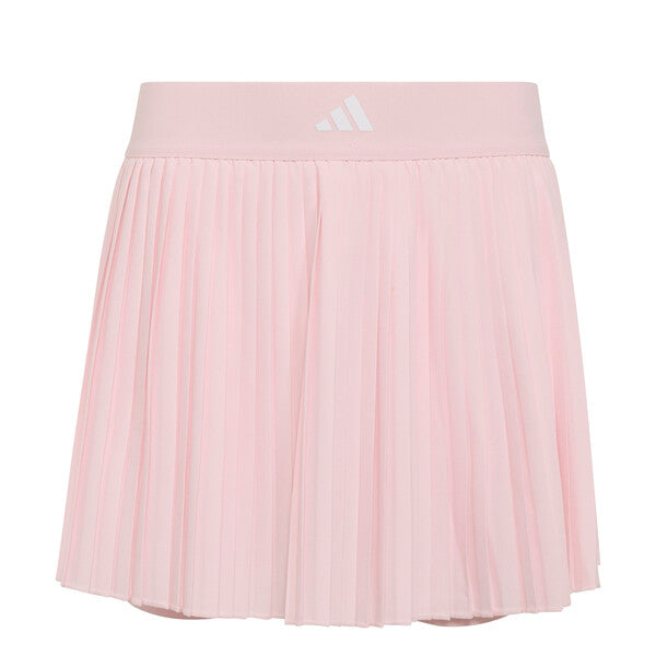 Adidas Girls' Club Pleated Skirt (Distilled Pink)