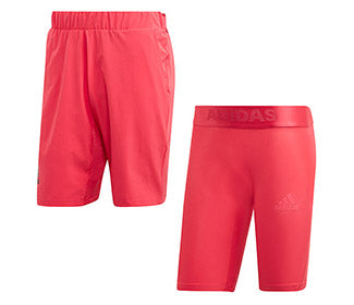 Adidas 2-N-1 Heat.Rdy Short (M) (Pink)