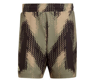 Adidas Printed Primeblue 7" Short (M) (Olive)