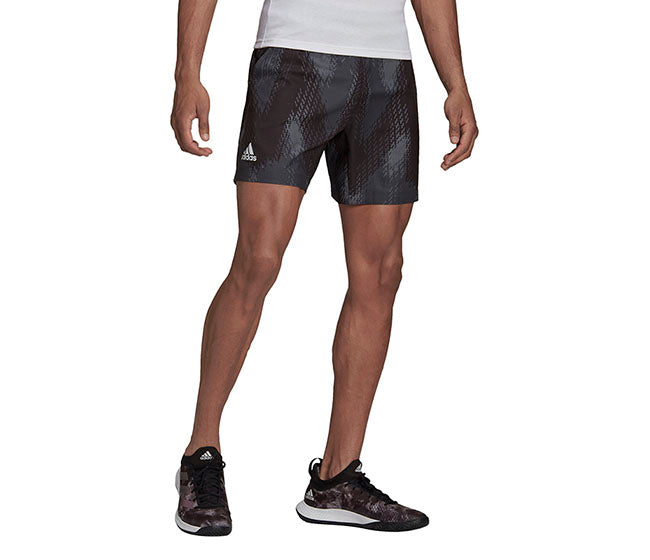 Adidas Printed Primeblue 7" Short (M) (Dark Grey)