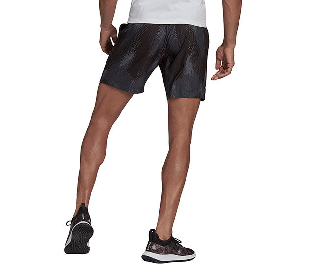 Adidas Printed Primeblue 7" Short (M) (Dark Grey)