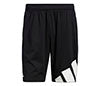 Adidas 3 Bar Short (M) (Black)