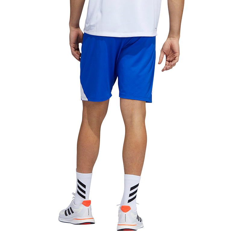 Adidas 3 Bar Short (M) (Blue)