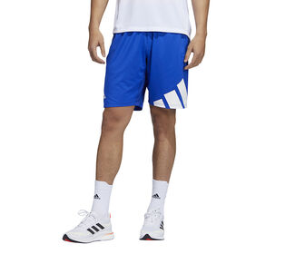 Adidas 3 Bar Short (M) (Blue)