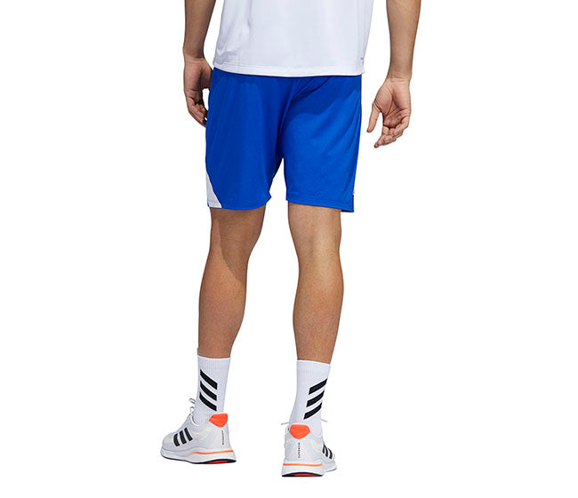Adidas 3 Bar Short (M) (Blue)