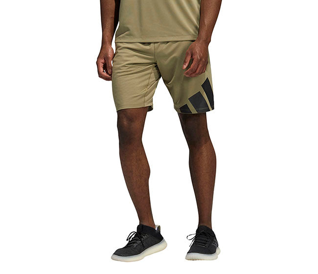 Adidas 3 Bar Short (M) (Olive)