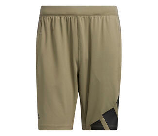 Adidas 3 Bar Short (M) (Olive)