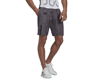Adidas Club Graphic 9" Short (M) (Grey)