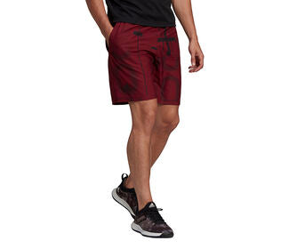 Adidas Club Graphic 9" Short (M) (Dark Red)