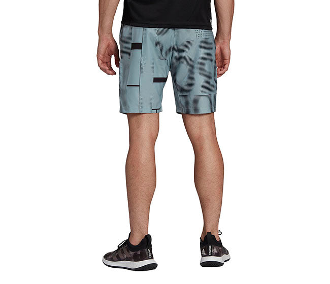 Adidas Club Graphic 9" Short (M) (Grey)