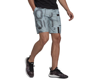Adidas Club Graphic 9" Short (M) (Grey)