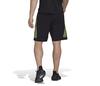 Adidas Train Icons 9" Woven Short (M) (Black/Lime)