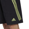 Adidas Train Icons 9" Woven Short (M) (Black/Lime)