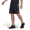 Adidas Train Icons 9" Woven Short (M) (Black/Lime)