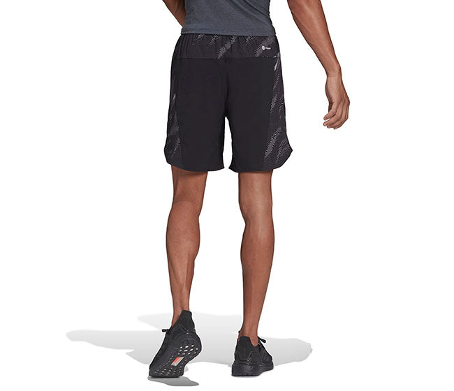 Adidas D4T All Over Print 9" Short (M) (Black)