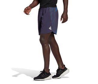 Adidas D4T All Over Print 9" Short (M) (Navy)