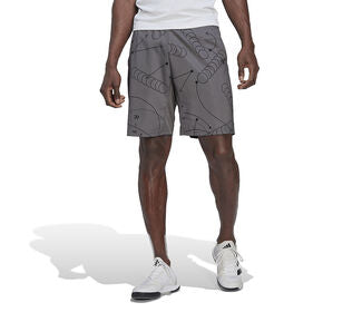 Adidas Club Graphic 9" Short (M) (Grey)