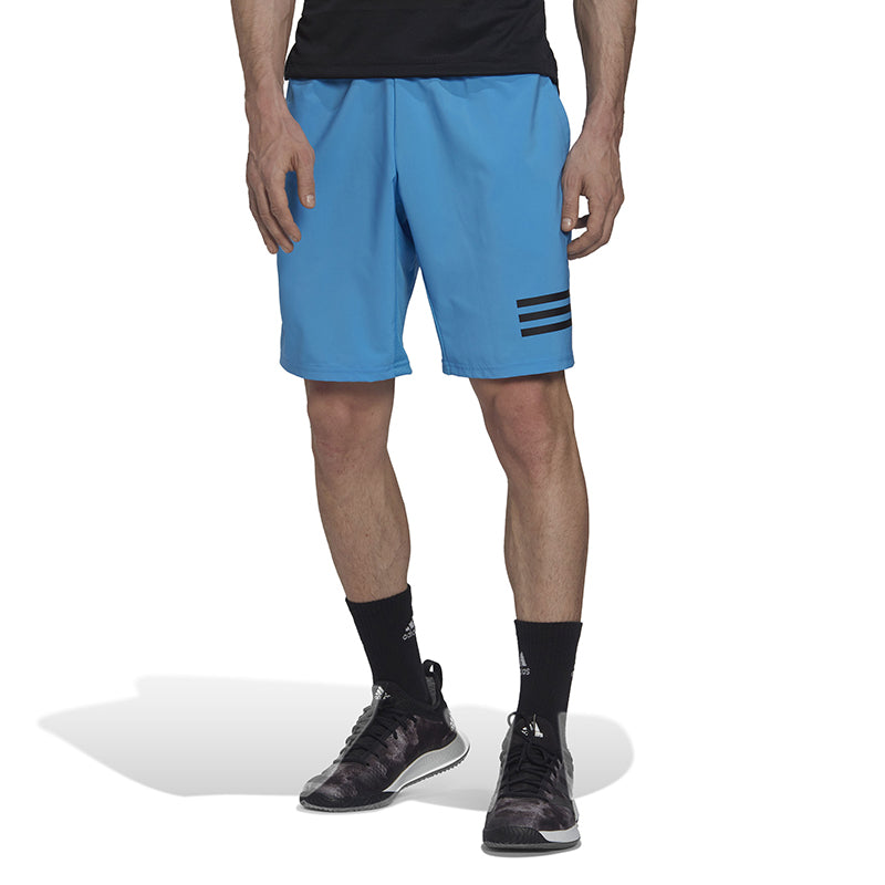 Adidas Club 3 Stripe Short 9" (M) (Blue)