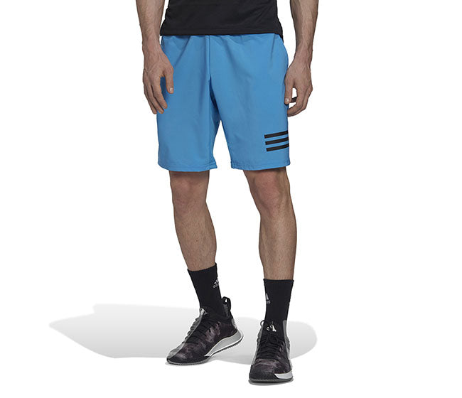 Adidas Club 3 Stripe Short 9" (M) (Blue)