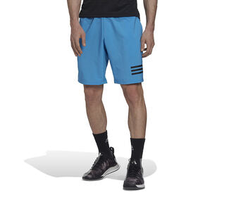 Adidas Club 3 Stripe Short 9" (M) (Blue)