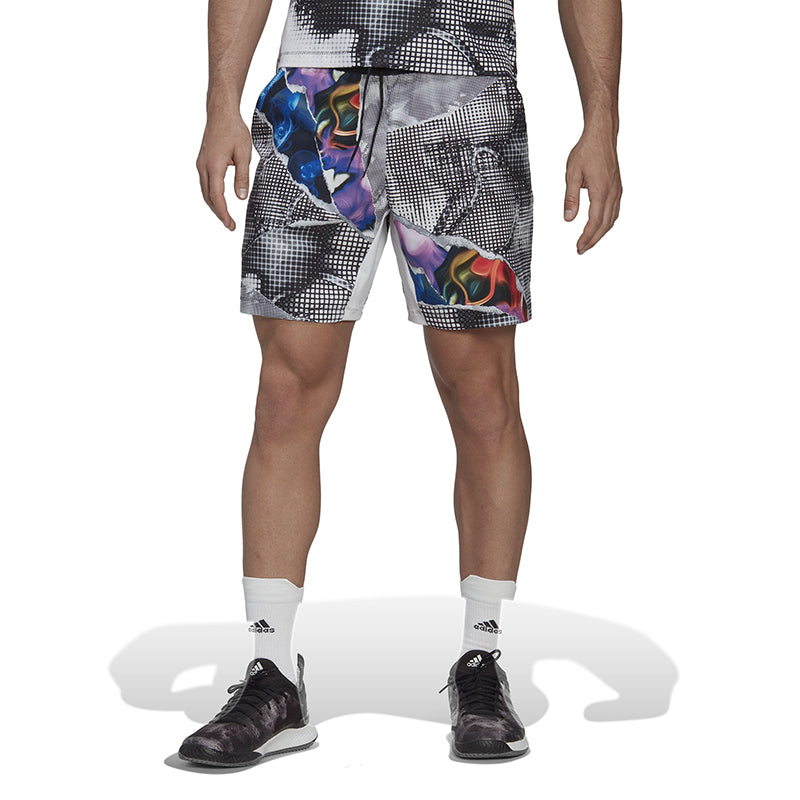 Adidas Us Series Ergo Woven 7" Short (M) (Multi)