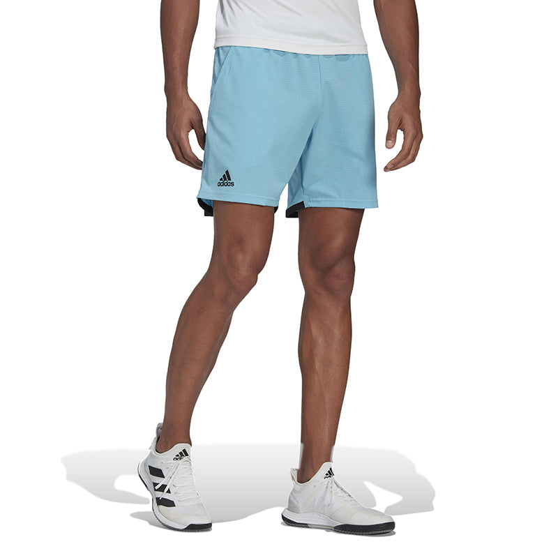 Adidas Tennis World Cup Short (M) (Bright Cyan)