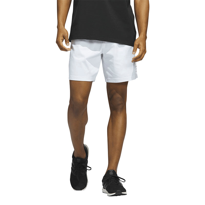 Adidas Americana Graphic 10" Short (M) (White)