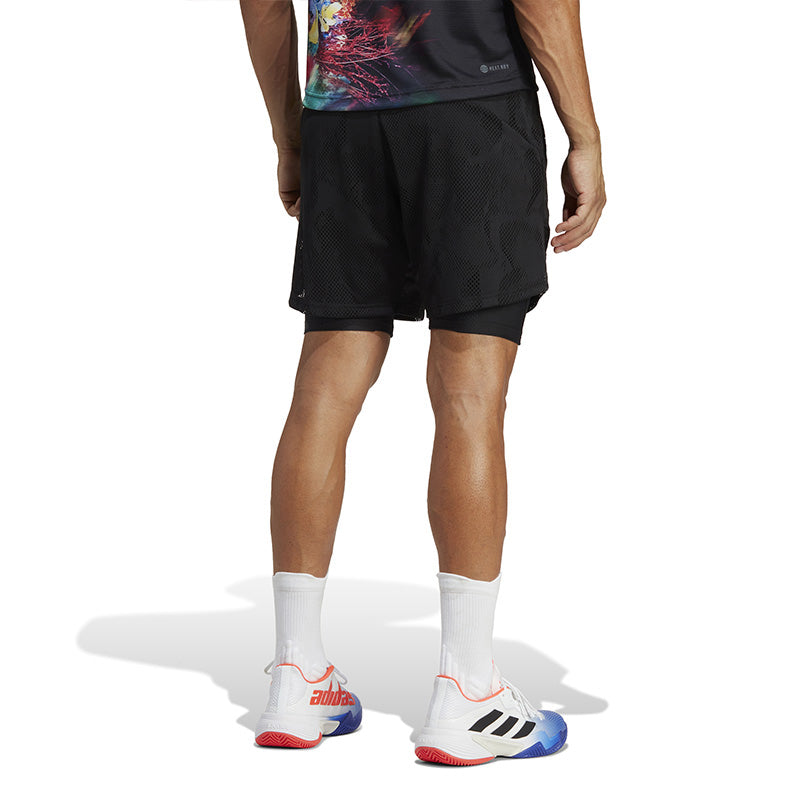 Adidas Melbourne 2-In-1 Short (M) (Black)
