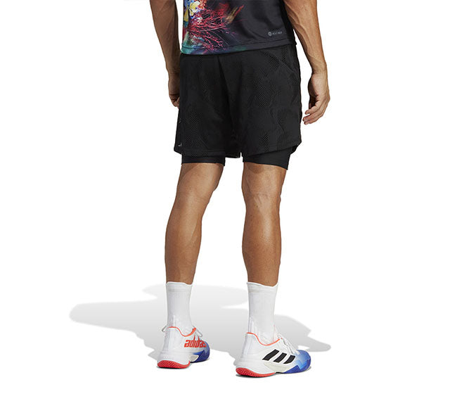 Adidas Melbourne 2-In-1 Short (M) (Black)