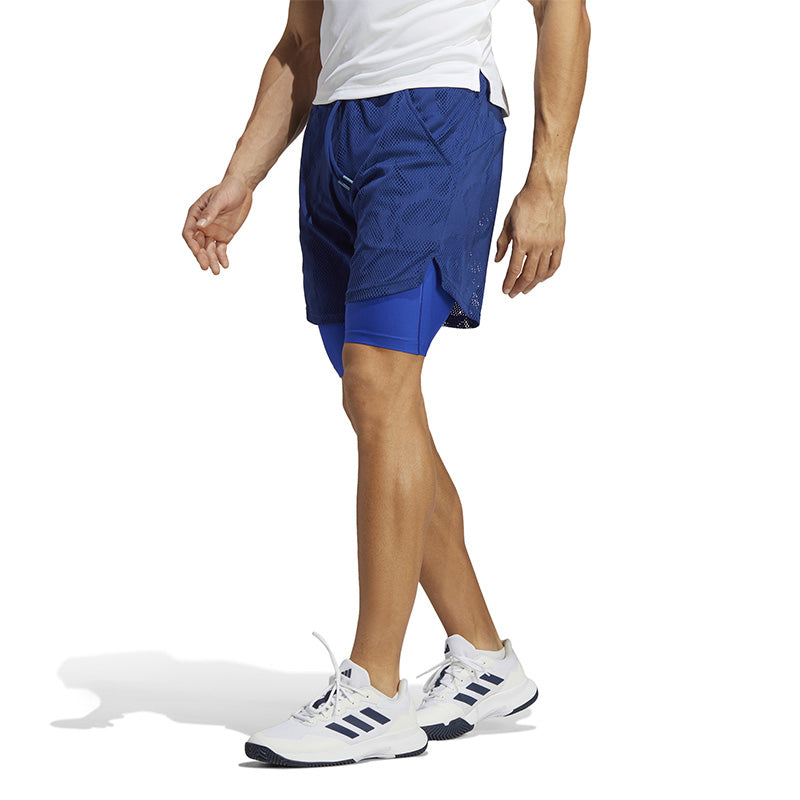 Adidas Melbourne 2-In-1 Short (M) (Victory Blue)