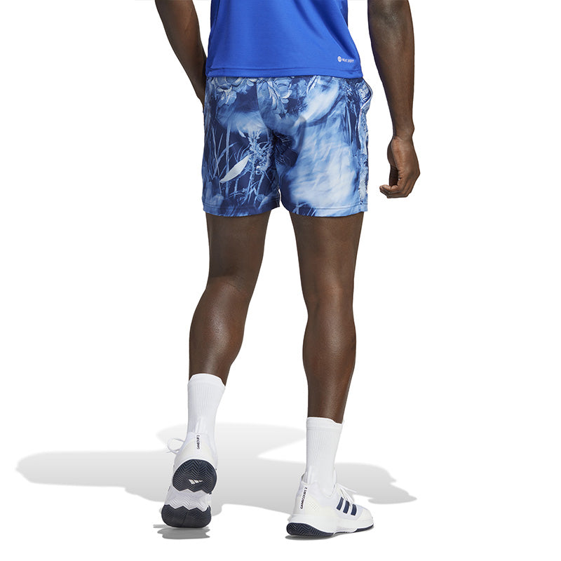 Adidas Melbourne Ergo Printed 7" Short (M) (Victory Blue)