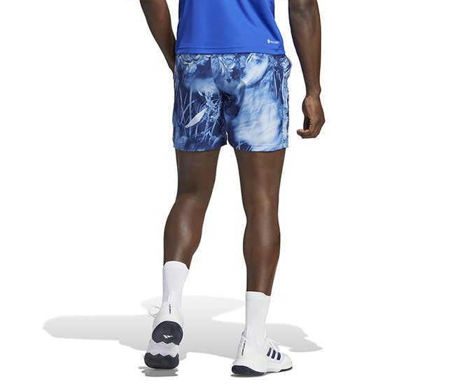 Adidas Melbourne Ergo Printed 7" Short (M) (Victory Blue)