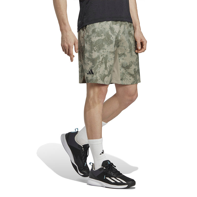 Adidas Paris 2-In-1 Short (M) (Silver Pebble)