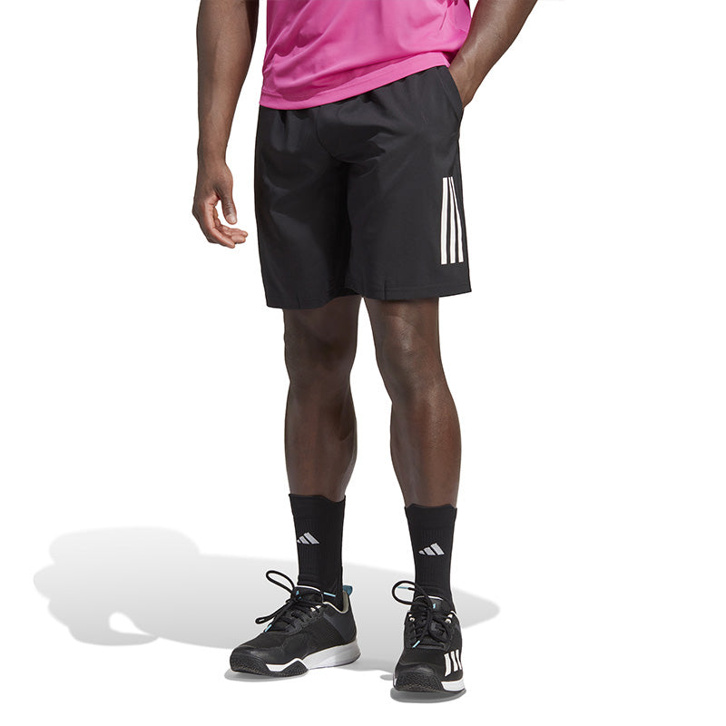 Adidas Club 3 Stripe 7" Short (M) (Black)