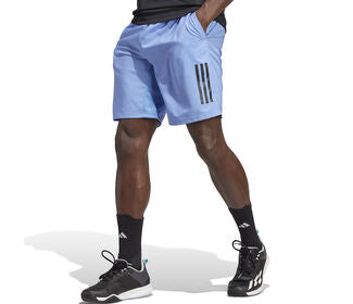 Adidas Club 3 Stripe 9" Short (M) (Blue Fusion)