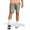 Adidas Club 3 Stripe 9" Short (M) (Silver Pebble)