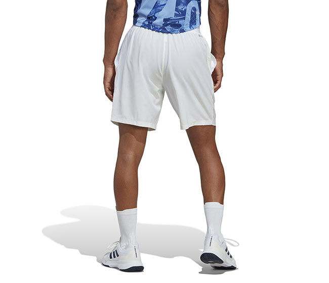 Adidas Club Stretch Woven 7" Short (M) (White)