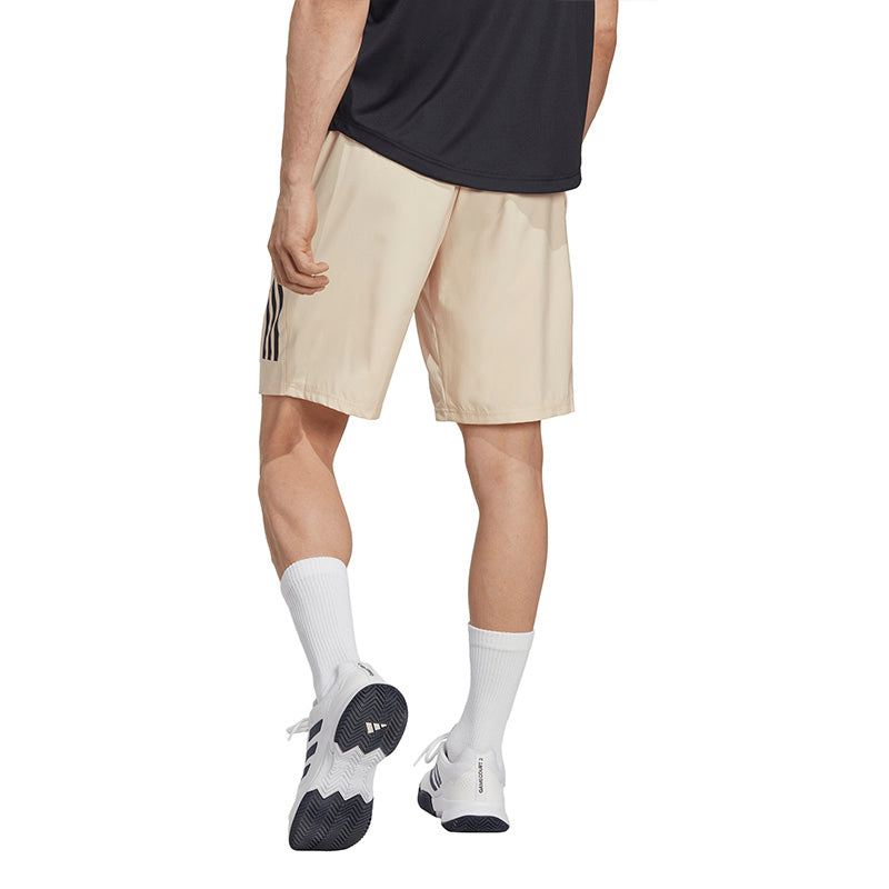 Adidas Club 3 Stripe 9" Short (M) (Sand Strata)