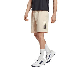 Adidas Club 3 Stripe 9" Short (M) (Sand Strata)