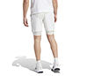 Adidas Pro 2-In-1 Seersucker London Short (M) (White)