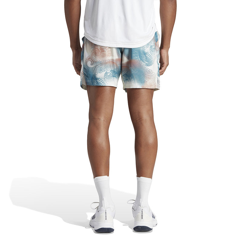 Adidas Printed Ergo Pro Short (M) (White)
