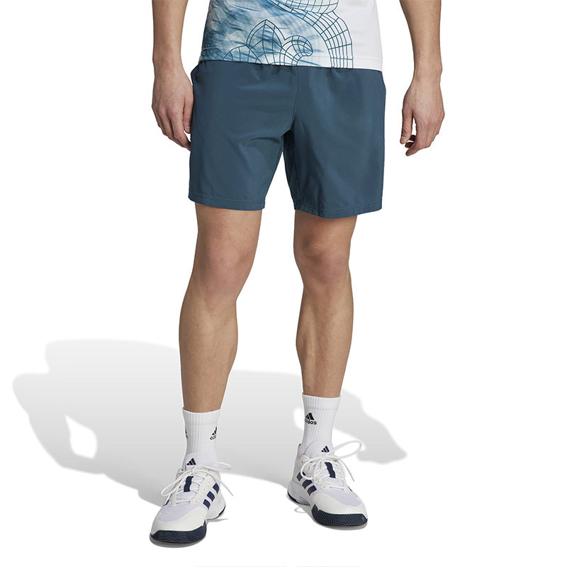 Adidas Club Stretch Woven 7" Short (M) (Arctic Night)