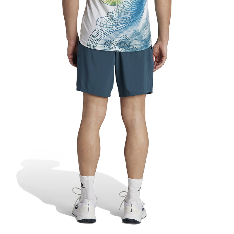 Adidas Club Stretch Woven 7" Short (M) (Arctic Night)