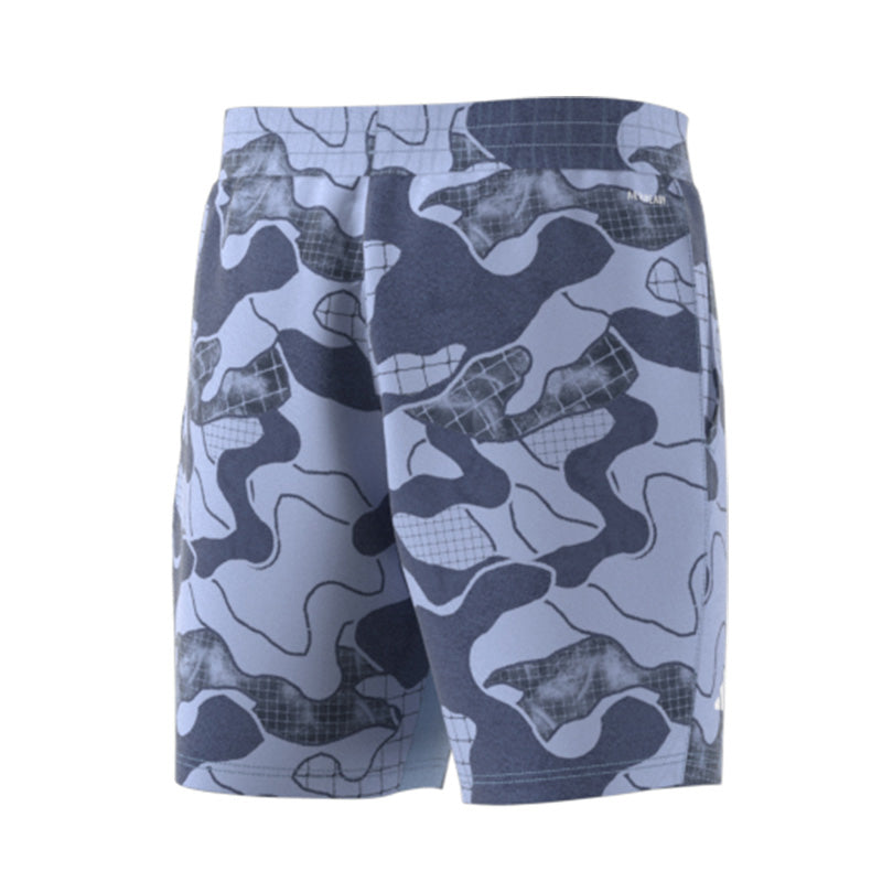 Adidas Club Graphic 7" Short (M) (Blue)
