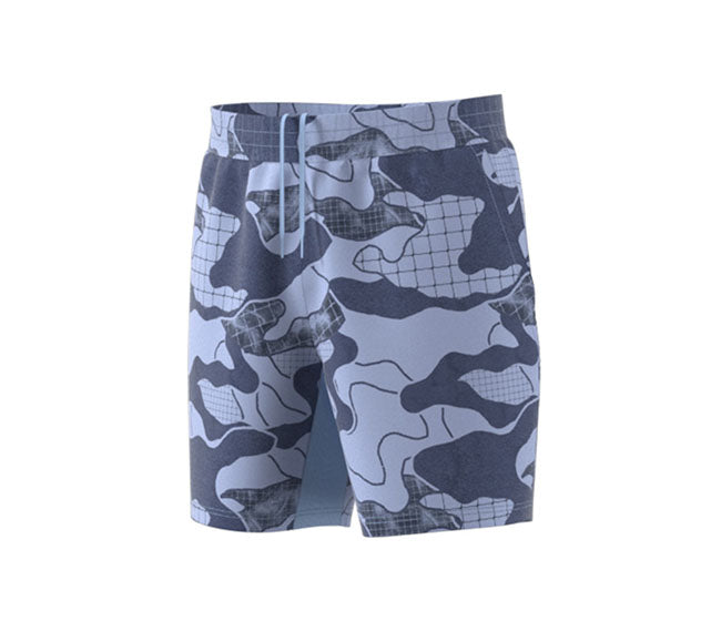 Adidas Club Graphic 7" Short (M) (Blue)