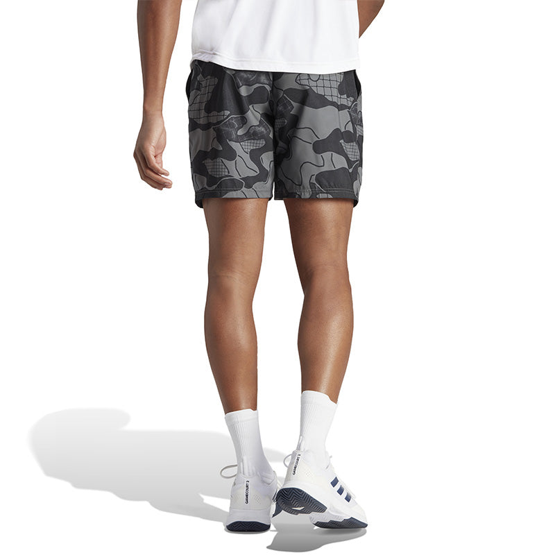 Adidas Club Graphic 7" Short (M) (Grey)