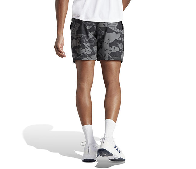Adidas Club Graphic 7" Short (M) (Grey)